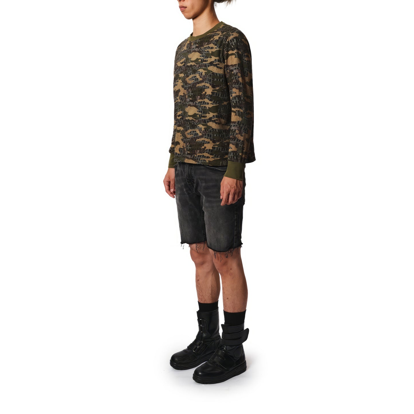 SKM Camo L/S Shirt