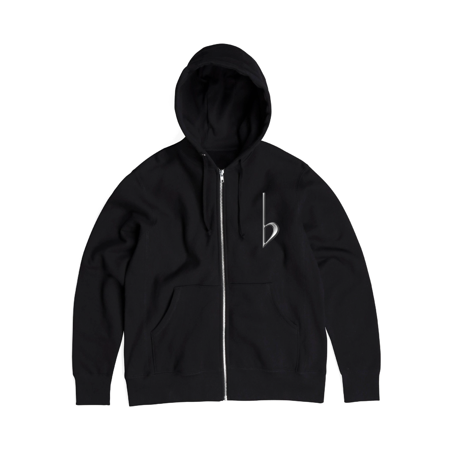 火麒麟 FOKEILUN Zip-Up Hoodie (Black)