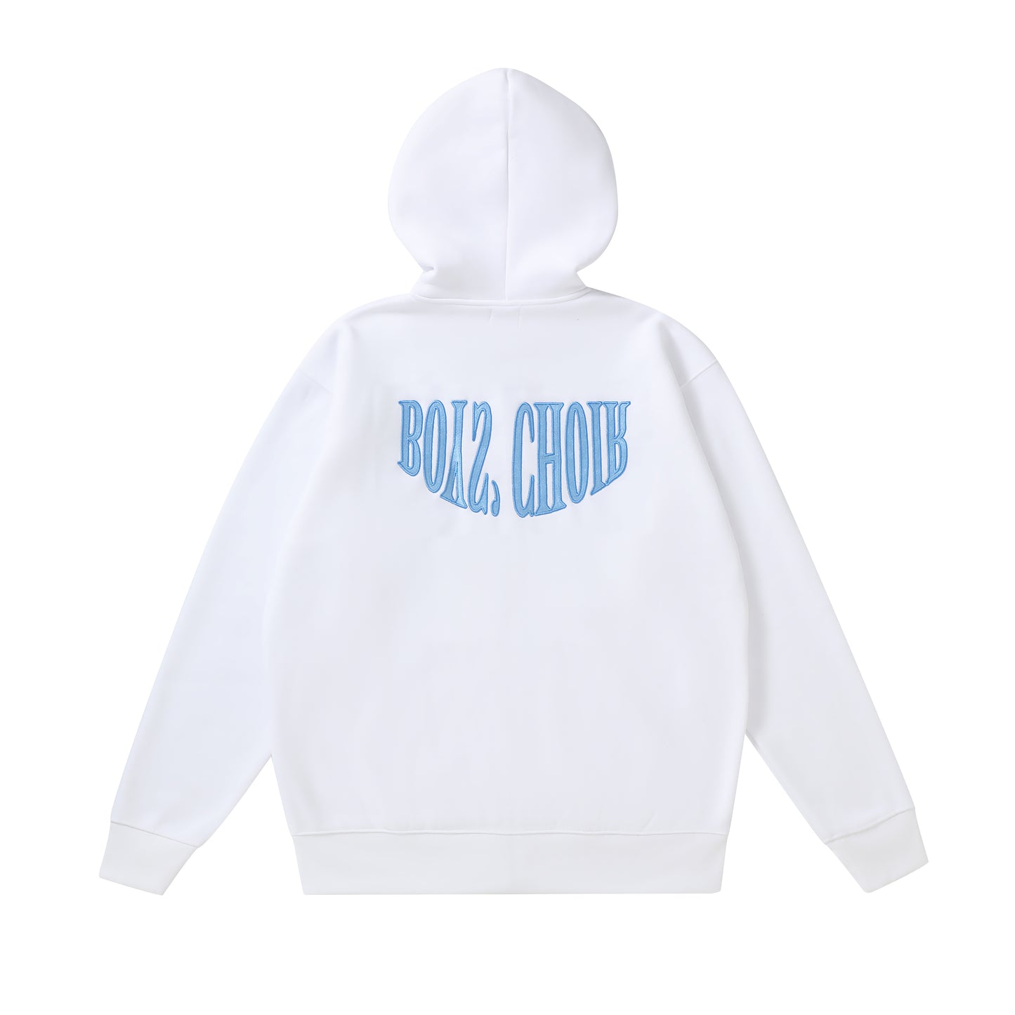 Arc Logo Zip-Up Hoodie (White) (Pre-Order)