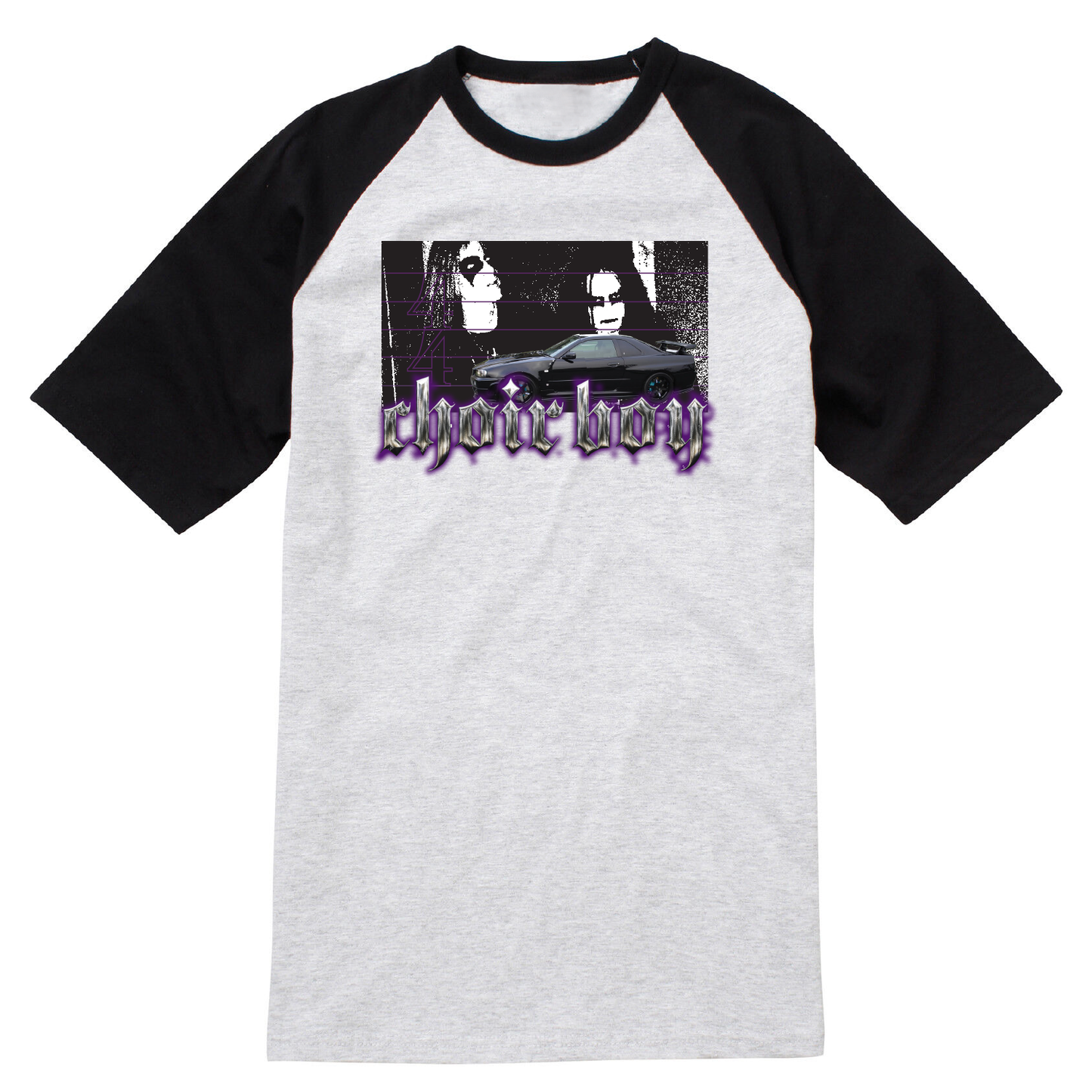 METAL Ringer Tee (Heather Grey)