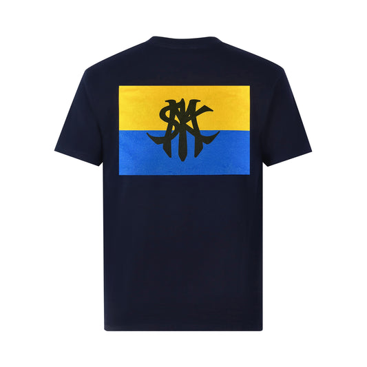 SKM Flag Tee (Navy)